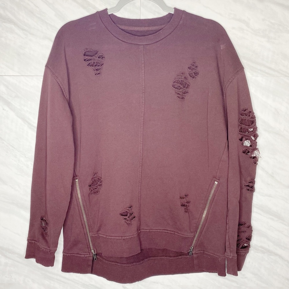 Joe’s collection’s Oversized Distressed Sweater Small